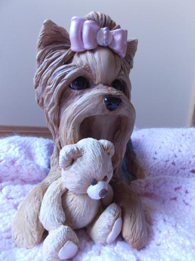 yorkie sculpture